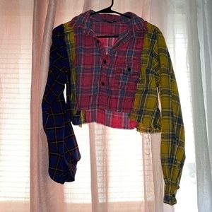 Papaya crops button up shirt,size m, never worn